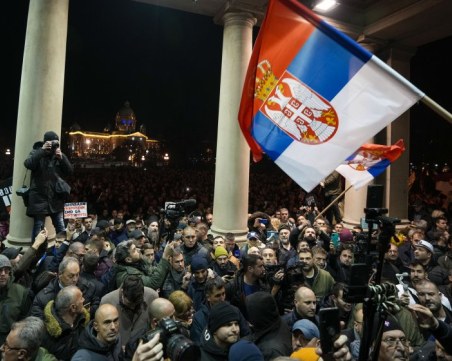 Ранени и арести след поредния протест в Белград