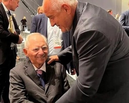 Борисов след смъртта на Шойбле: Ще остане в спомените ни като голям приятел на България