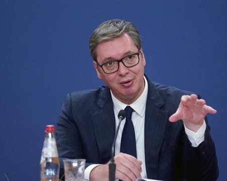 Вучич: Избран съм от народа, няма да се скрия