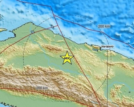 Земетресение с магнитуд 6,3 удари Индонезия