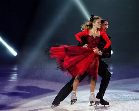 Леден спектакъл с историята на Дракула забавлява Пловдив