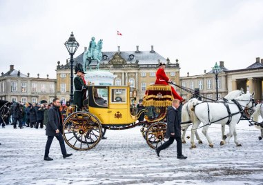Датската кралица Маргрете II се отправи на последното си пътуване в златната