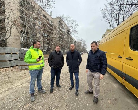 Форсират работите по бул. „Ал. Стамболийски” – скоро асфалтират част от него