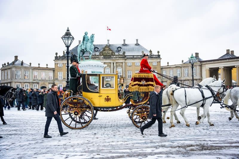 Датската кралица Маргрете II се отправи на последното си пътуване в златната