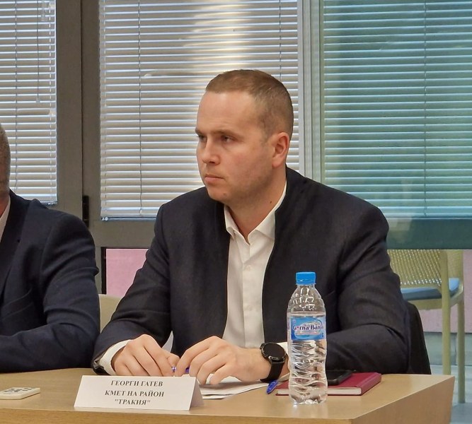 Георги Гатев се превърна в най-младия районен кмет на Пловдив