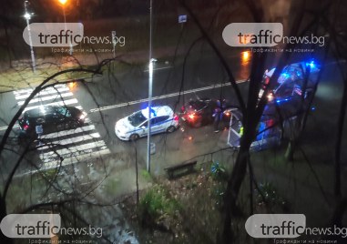 Автомобил е блъснал пешеходец тази сутрин в Пловдив Инцидентът е