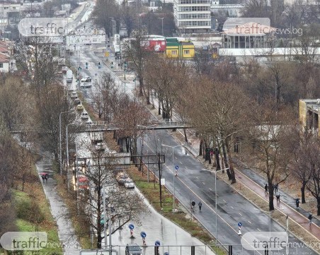 Пороите в Пловдив наводниха основен булевард, 
