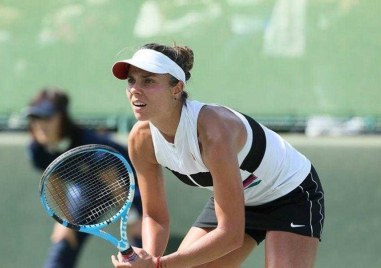 Виктория Томова изнесе почти перфектен мач на турнира по тенис