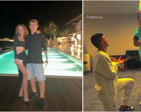 16-годишният син на Валери Божинов с Алисия се сгоди