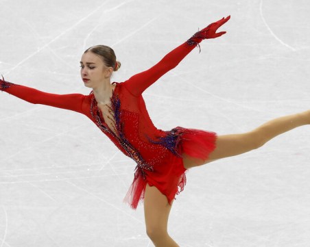 Александра Фейгин е 12-та в кратката програма на европейското