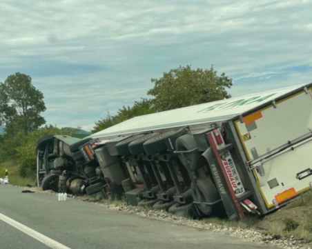 Пострадал при катастрофа на АМ 