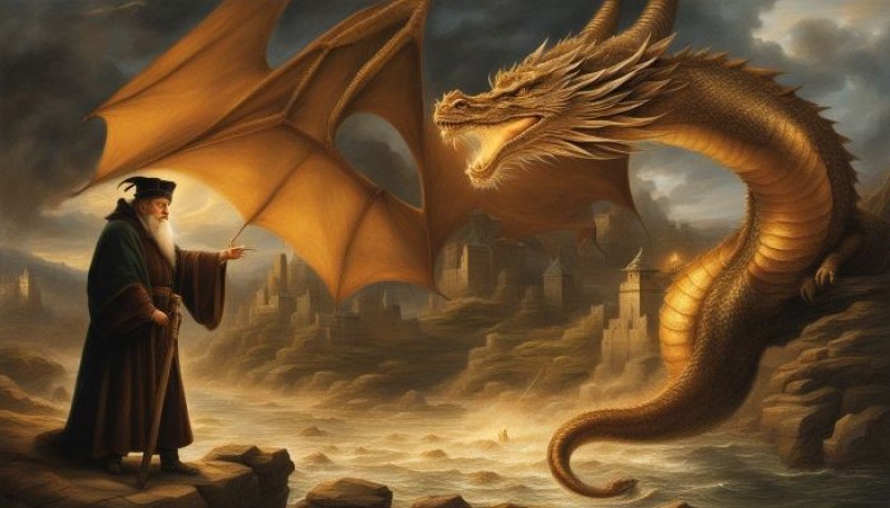 Скритите послания: Пророчествата на Нострадамус за годината на Дракона