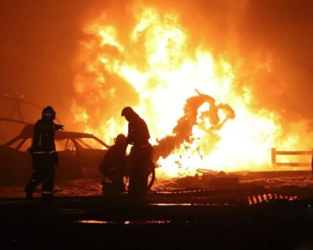 Пожар избухна в голям руски завод