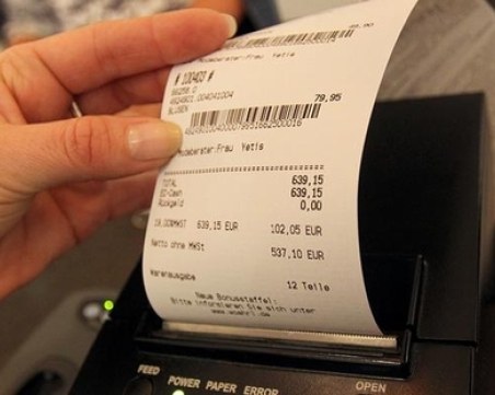 Всеки, неполучил касова бележка при покупка, може да откаже да плати
