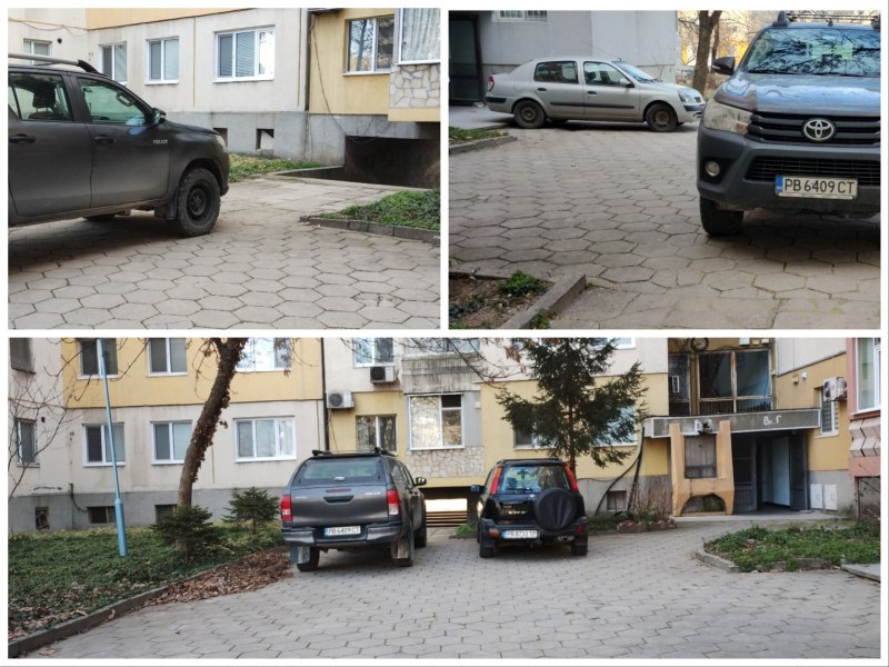 Пловдивчани превърнаха пространството около входовете на блок 131 в ЖР