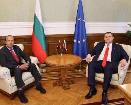 Пеевски проведе среща с посланика на Обединените арабски емирства