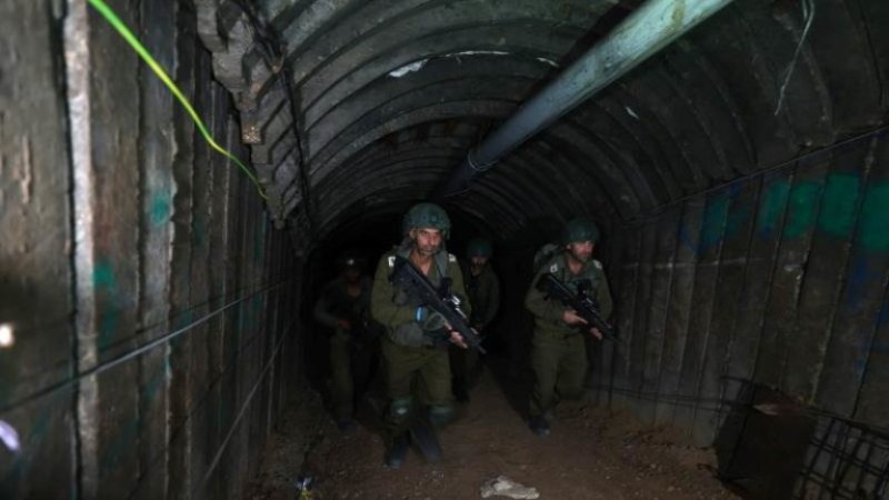 Израелската армия откри килии в миниран тунел в ивицата Газа,