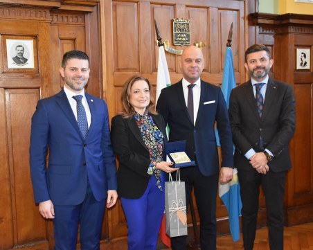 Италианският посланик у нас: Искаме да увеличим инвестициите в Пловдив