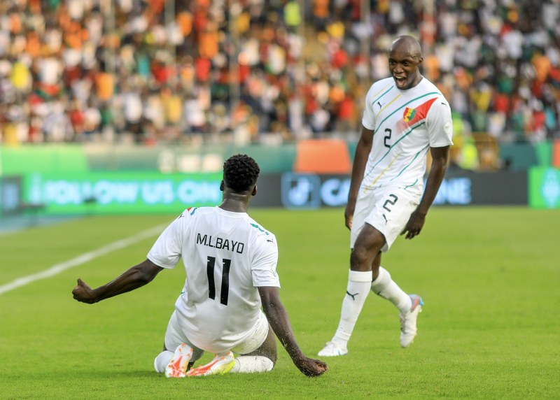 Футболистът на Ботев Антоан Конте на елиминации в турнира за Купата на Африка