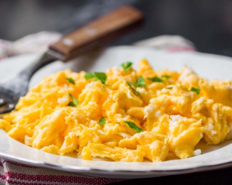 Тайната за идеалните бъркани яйца