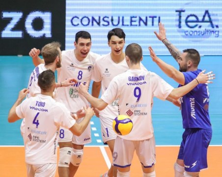 Волейболният Левски няма да играе служебно на полуфинали в евротурнирите