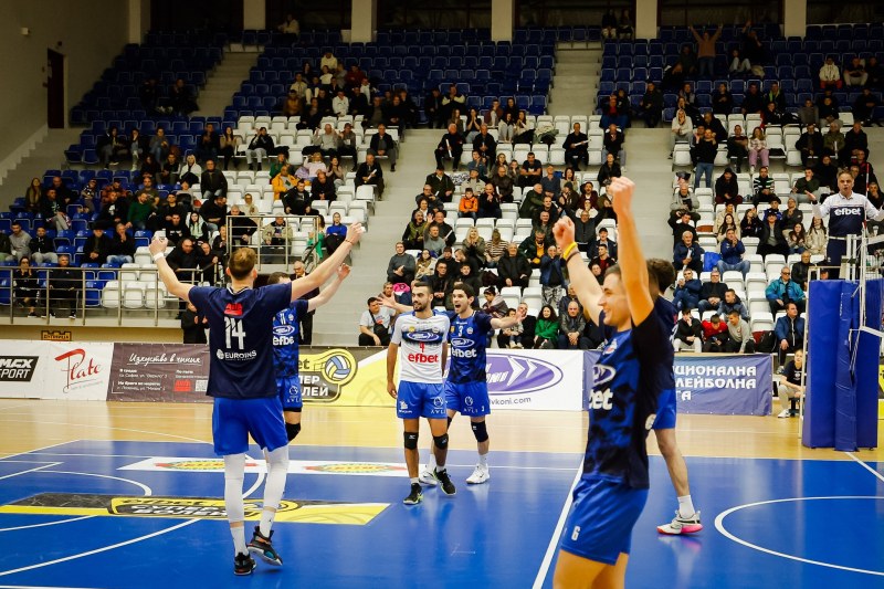 Волейболен шампион на България може да се премести в Пловдив