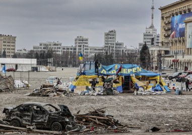 Вторият по големина град в Украйна Харков беше атакуван с