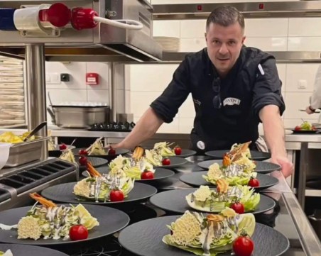 Шеф Кустев приготви шедьоври за специална вечеря в Пловдив ВИДЕО