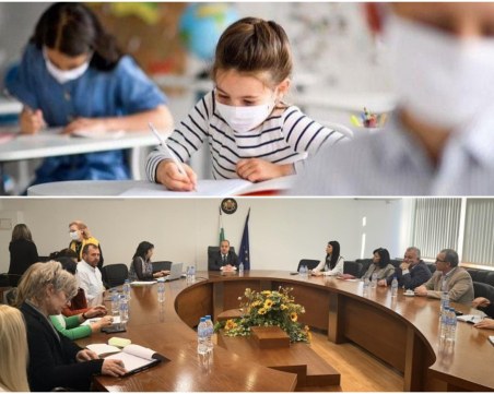 Щабът в Пловдив решава за обучението на учениците, РЗИ отчита лек спад при болните