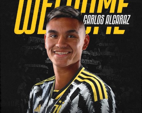 Ювентус взе Карлос Алкарас