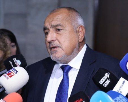 Борисов: Мандатът, естествено, ще бъде на ГЕРБ, друго би било унижение