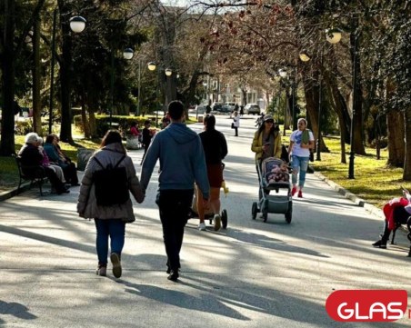 Над 23° бяха отчетени в Пловдив, рекордьори обаче са други градове