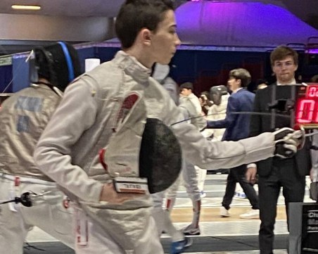 Пловдивски фехтовач 26-ти на състезание с 244 състезателя в Париж