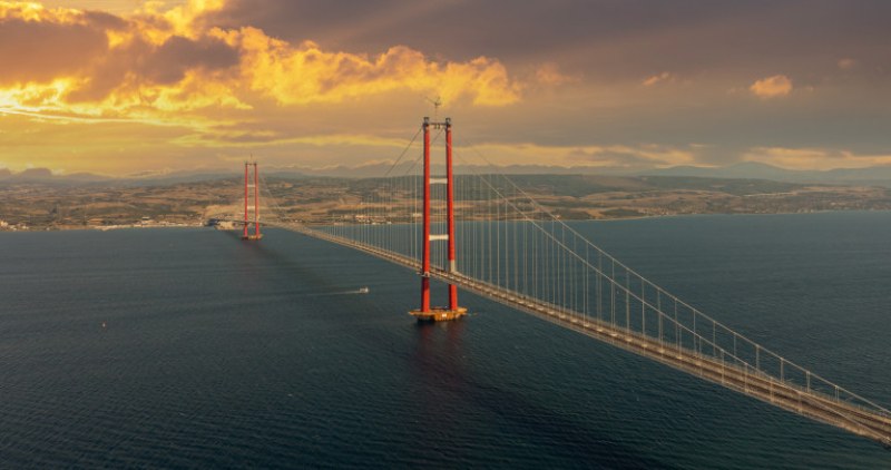 Кой е най-дългият висящ мост в света?