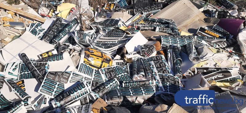 След сигнал от TrafficNews: Прокуратурата откри огромен товар фалшиви стикери за строителна техника