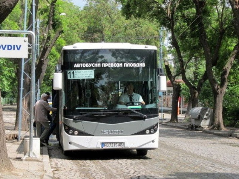 От днес: Възстановяват частично маршрута на автобус №11 в Пловдив