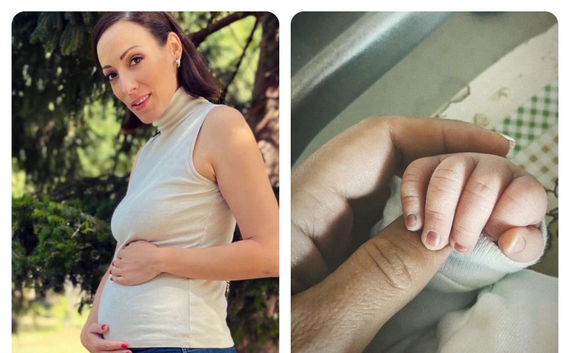 Актрисата Искра Донова стана майка на момченце