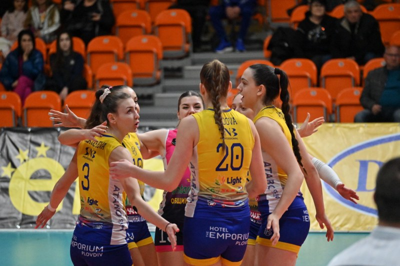 Марица (Пловдив) записа 9-та поредна победа в Националната волейболна лига