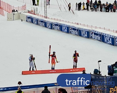 Страхотен Одермат – спечели гигантския слалом в Банско