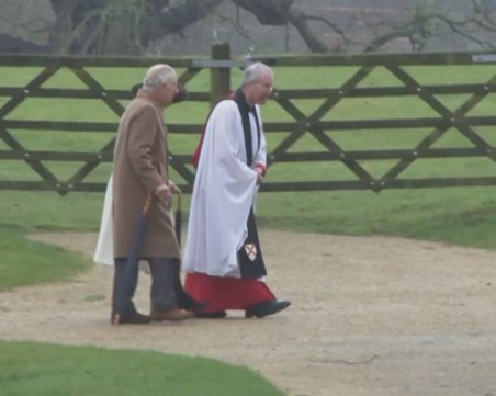 Първа публична поява на Чарлз III след диагнозата рак