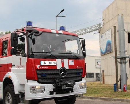 Пожар избухна в центъра за психично здраве в Бургас