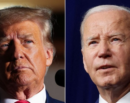 Лека преднина на Тръмп пред Байдън, сочи проучване