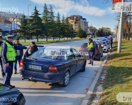 Масирана акция в Пловдив, глобиха над 500 водачи за превишена скорост