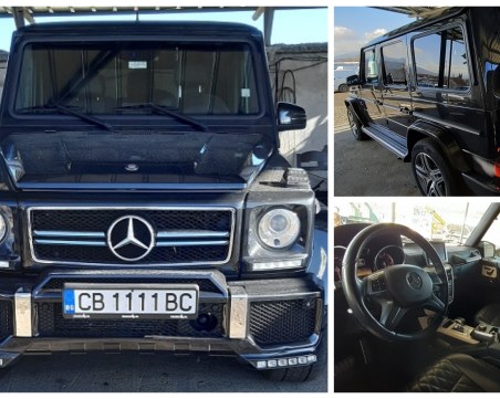 НАП-Пловдив иззе G-класа на велинградски длъжник, пусна я на търг за 130 000лв.