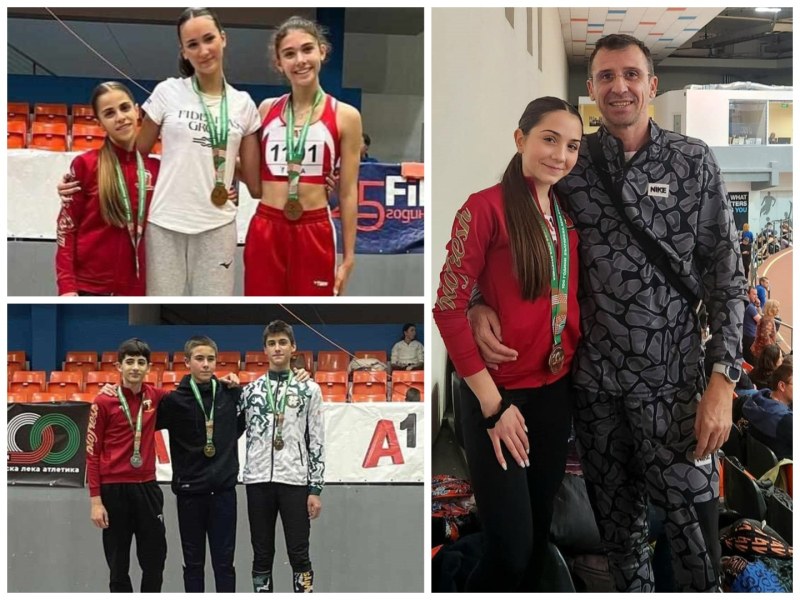 Страхотно представяне на пловдивските лекоатлети на националното първенство, взеха девет медала