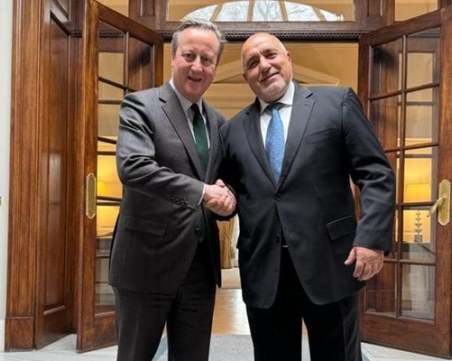 Бойко Борисов: Уверих Дейвид Камерън, че евроатлантическият фокус остава централен приоритет