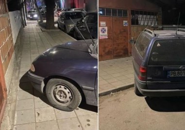 Нагло паркиране в Пловдив раздразно местните жители Лек автомобил е