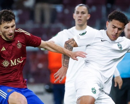 Лудогорец оцеля в Швейцария в първия сблъсък срещу Сервет