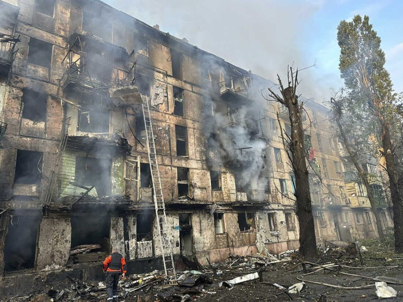Киев и други украински градове бяха подложени на нови ракетни удари