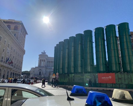 Новата линия на метрото в Рим превръща площад Венеция в огромен подземен музей